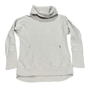 LULULEMON cream jacket turtleneck pullover